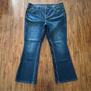 Lane Bryant Tighter Tummy Technology Bootcut Jeans Regular Fit size 20